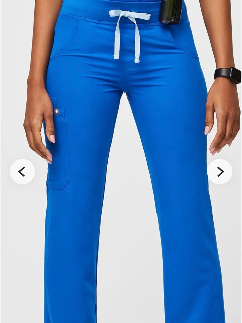 High Waisted Yola Skinny Scrub Pants M/P - Picture 5 of 6